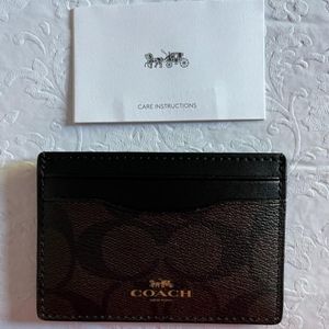 Coach credit card holder